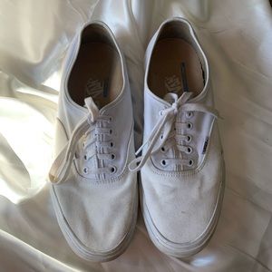 Mens white vans